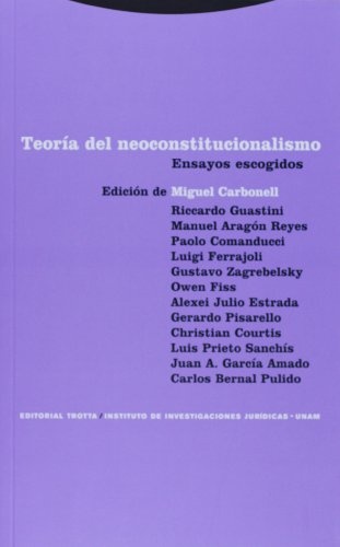 Teoria del neoconstitucionalismo