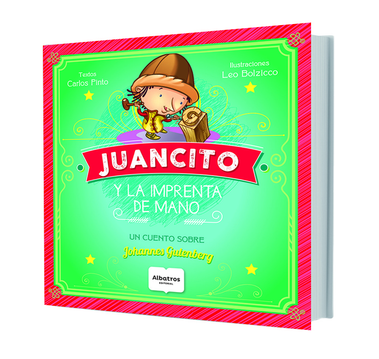 Juancito y la imprenta de mano