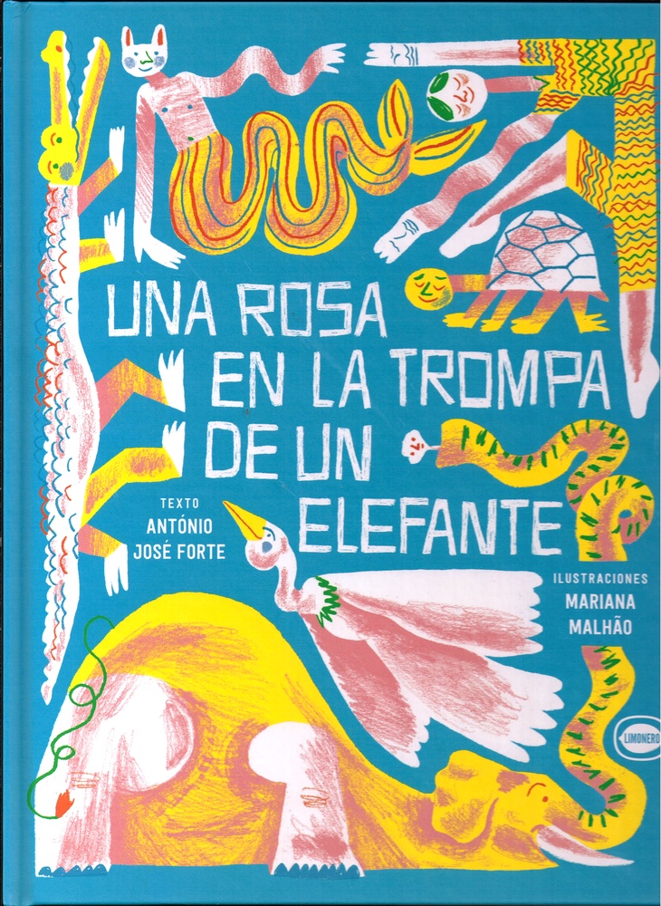 Una rosa en la trompa de un elefante