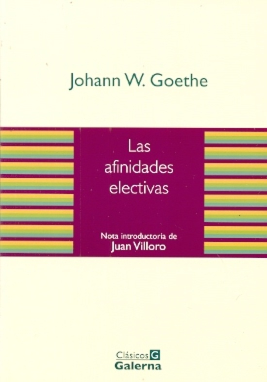 Las afinidades electivas