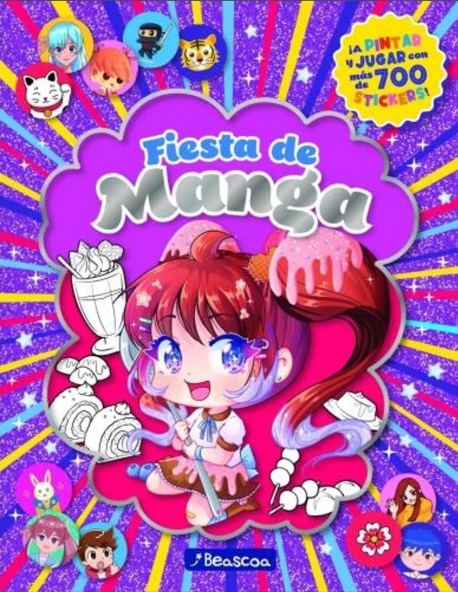 Fiesta De Stickers +700 Manga