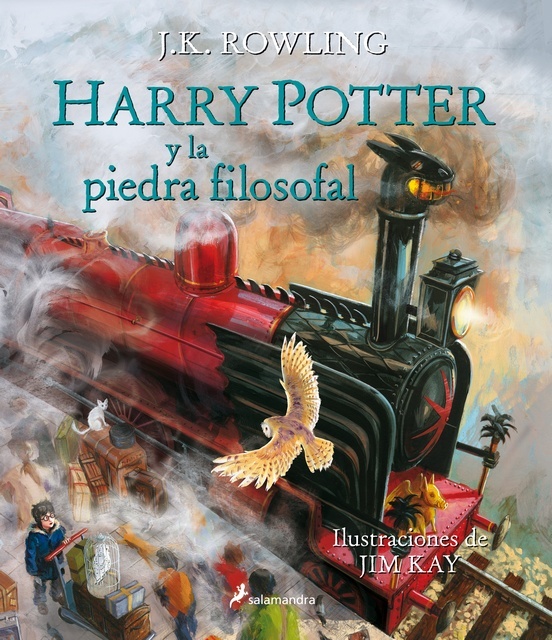 Harry Potter y la piedra filosofal ilustrado