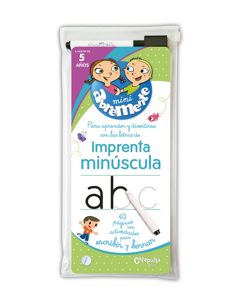 Mini abremente. Imprenta minuscula