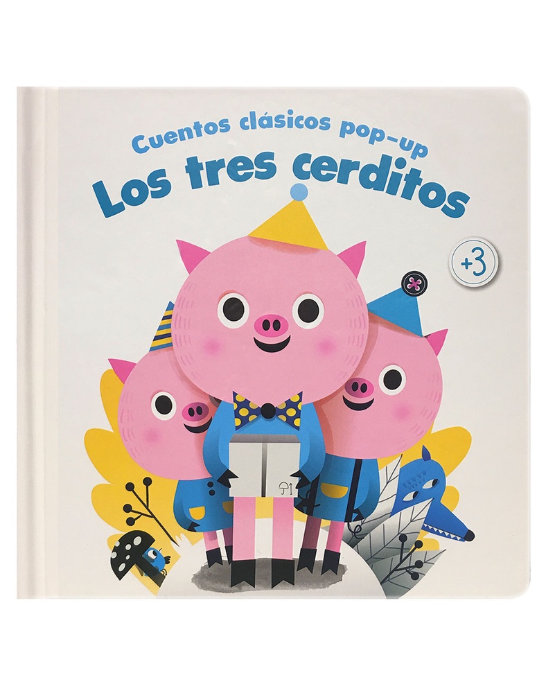 Cuentos Clásicos pop-up: Los tres cerditos