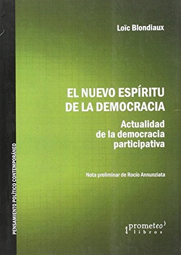 El nuevo espíritu de la democracia