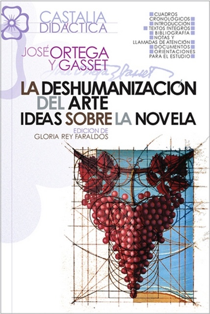 Deshumanizacion del arte, La. Ideas sobre la novela