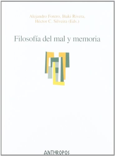 Filosofía del mal y memoria